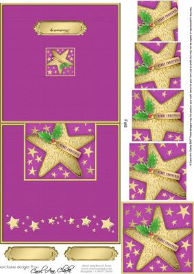 Xmas Star No-hole Over the Edge N Spiral Pyramid