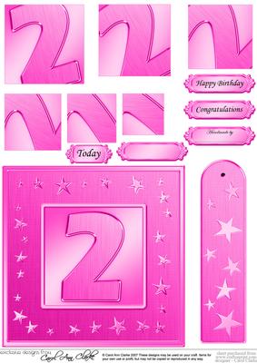 2nd Bright Metallic Age Quick Card with Twisted Pyramage