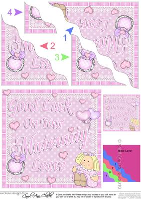 New Baby Maternity Leave Wavy Corner Side Stacker