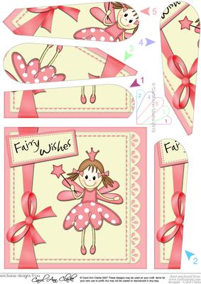 Fairy Twinkletoes and Lace Fan Pyramage Topper