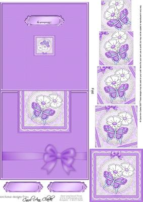 Fluttery Butterfly No-hole Over the Edge N Spiral Pyramid