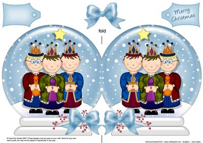 Nativity Xmas Snowglobe