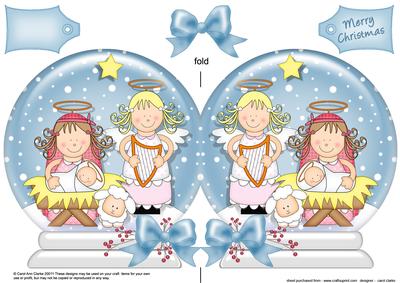 Nativity Xmas Snowglobe