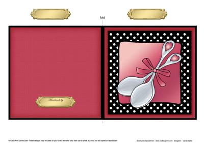 Lovin Spoonful Cut and Fold Card