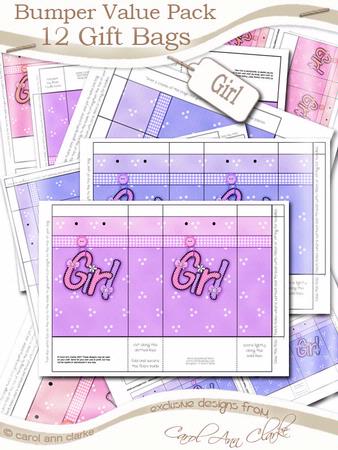 Bumper Value Pack - Girl Gift Bags