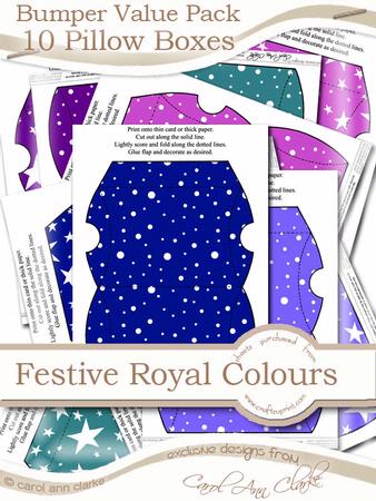 Bumper Value Pack - Christmas Pillow Boxes