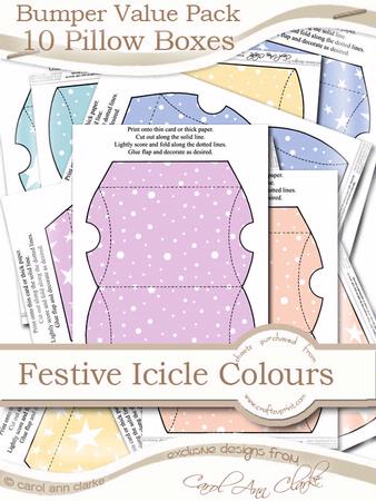 Bumper Value Pack - Christmas Pillow Boxes