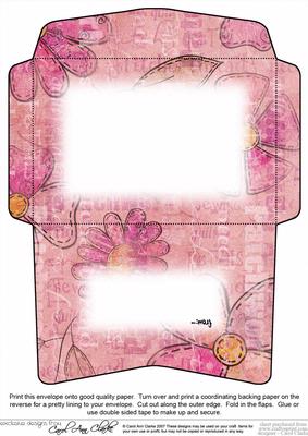 C6 Shabby Summertime Envelope