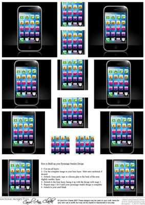 Smart Phone Pyramage Sheet