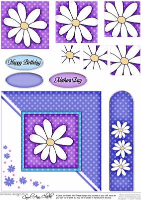 Daisy Quick Card with Pyramage