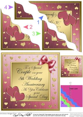 Special Couple 8th Wedding Anniversary