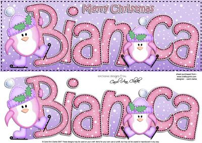 Xmas Large Dl Bianca Quick Card N 3D Decoupage