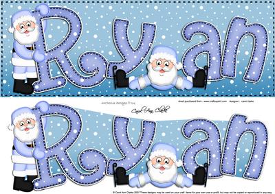 Xmas Large Dl Ryan Quick Card N 3D Decoupage