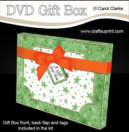 3D Xmas Stars Dvd or Console Game Gift Box Mini Kit