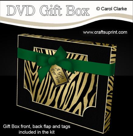 3D Animal Print Dvd or Console Game Gift Box Mini Kit