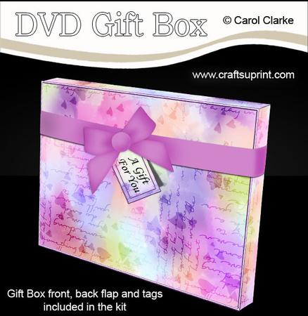 3D Romantic Hearts Dvd or Console Game Gift Box Mini Kit