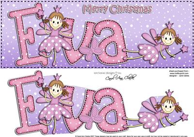 Xmas Large Dl Eva Quick Card N 3D Decoupage