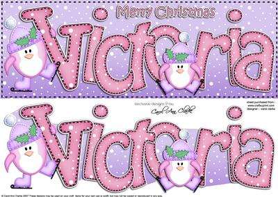 Xmas Large Dl Victoria Quick Card N 3D Decoupage
