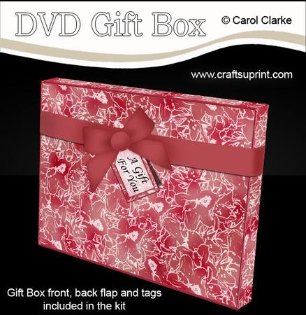 3D Floral Dvd or Console Game Gift Box Mini Kit