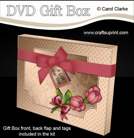 3D Romantic Roses Dvd or Console Game Gift Box Mini Kit
