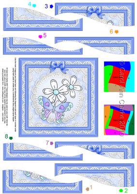Fluttery Butterfly - Wavy Spiral Side Stacker