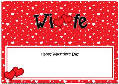 Valentines Day Wife Large Dl Matching Large Dl Insert