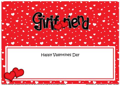 Valentines Day Girlfriend Large Dl Matching Large Dl Insert