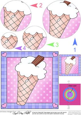 Sweet Treats Quick Card with Circle Pyramage