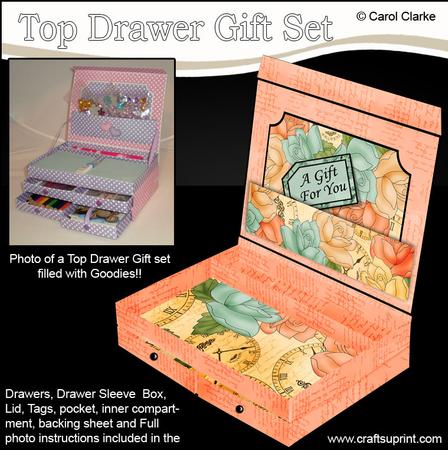 3D Time for Roses Top Drawer Gift Set Kit