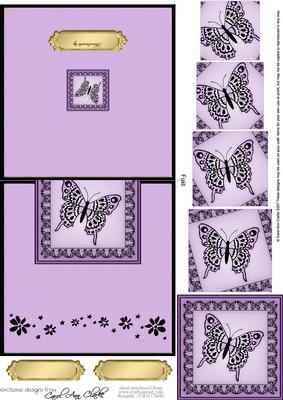 Big Butterfly No-hole Over the Edge N Spiral Pyramid