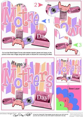 Mothers Day Gadgets Games N Gizmos Shell Edged Stacker