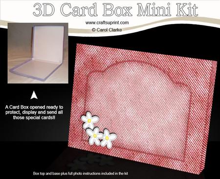 Denim & Daisies C6 Card Box Mini Kit