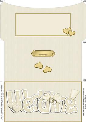 Wedding Money or Gift Wallet and Card