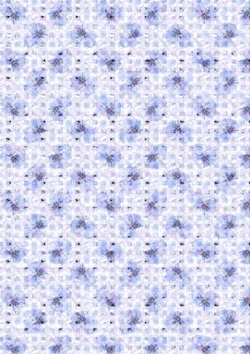 Flower Backing Paper in Floral Notes Lavender Colours