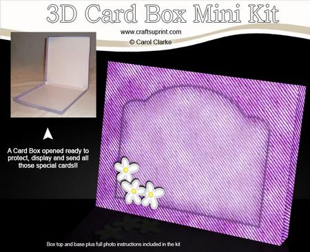 Denim & Daisies C6 Card Box Mini Kit
