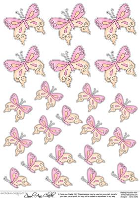 Butterfly Decoupage Designs