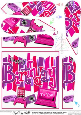 Birthday Gadgets Games N Gizmos Fan Pyramage Topper