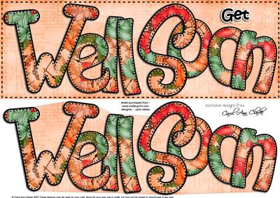 Large Dl Get Well Soon Card & 3D Decoupage