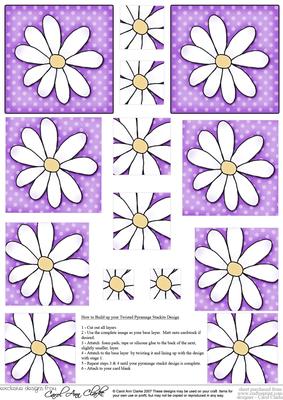 Pretty Daisy Twisted Pyramage