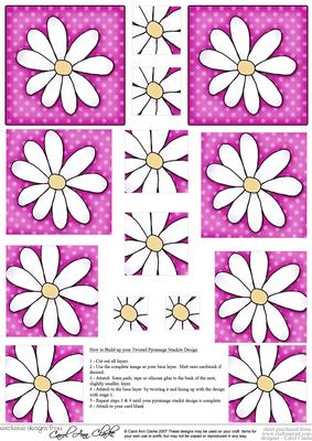 Pretty Daisy Twisted Pyramage