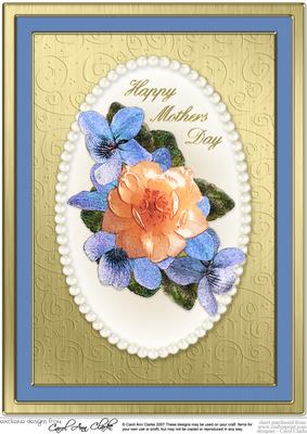 A4 Flowers & Pearls for Mothers Day