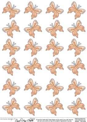 Butterfly Decoupage Designs