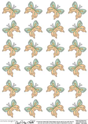 Butterfly Decoupage Designs