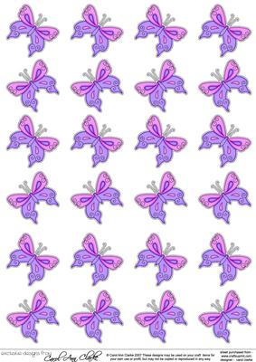 Butterfly Decoupage Designs