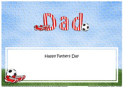 Happy Fathers Day Dad Matching Large Dl Insert