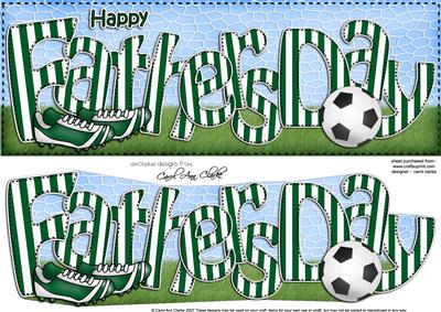 Happy Fathers Day Large Dl 3D Decoupage