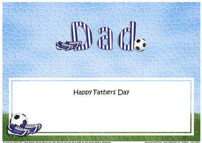 Happy Fathers Day Dad Matching Large Dl Insert