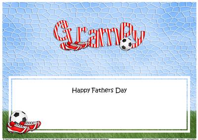 Happy Fathers Day Grampy Matching Large Dl Insert