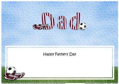 Happy Fathers Day Dad Matching Large Dl Insert