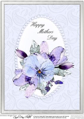 A4 Posy & Pearls for Mothers Day
